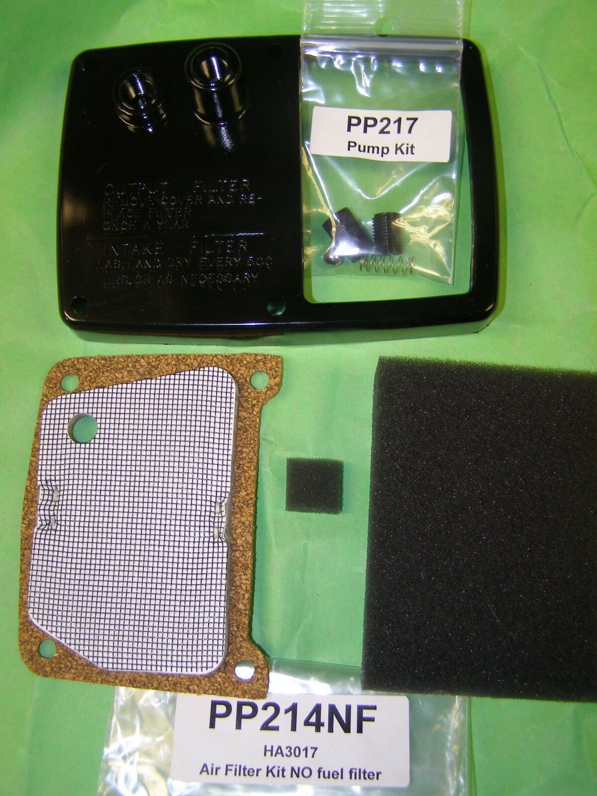 M16545ff Pump End Cover W/free Pump Kit And Free Pp214nf Filter Kit