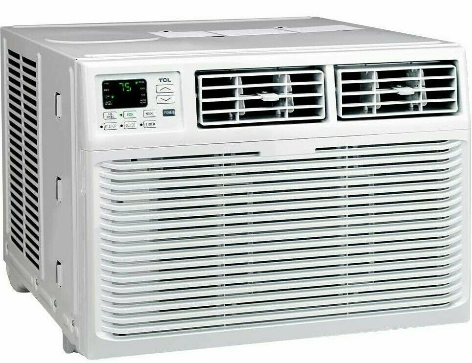 Tcl 6000 Btu 3-speed Window Air Conditioner With Remote Control - White