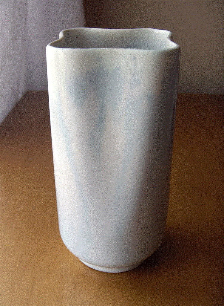 Catalina Pottery Reseda Art Ware Square Vase #c-456~franciscan~1940~pristine-nr